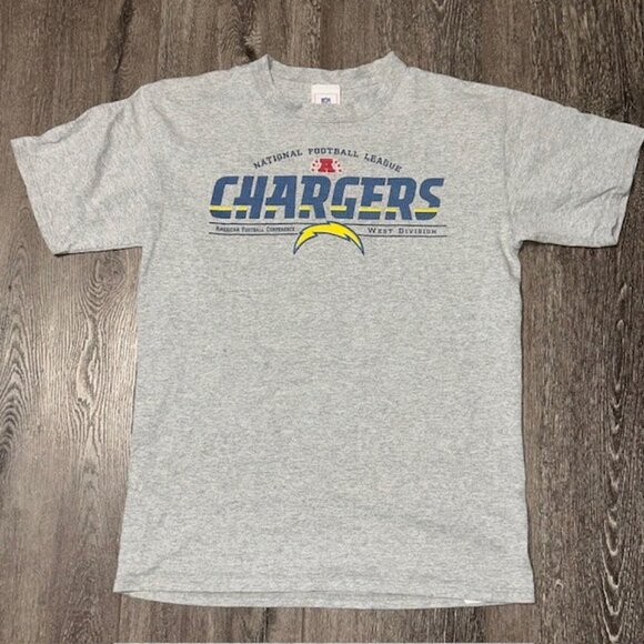 NFL Other - Genuine NFL Merchandise San Diego Chargers Mens T-Shirt Gray Size Medium SS